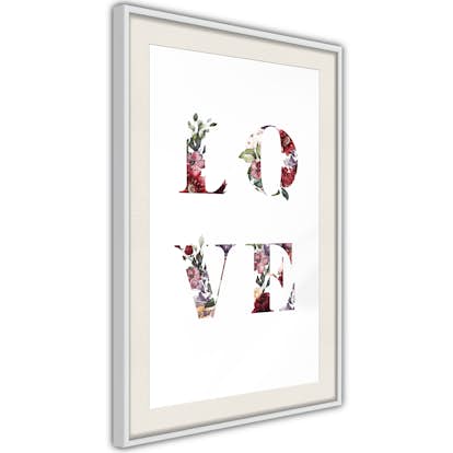 Poster Arkiio Affisch Love in Flowers