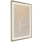 Poster Artgeist Affisch Linear Nature