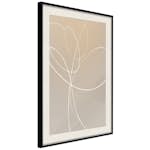 Poster Artgeist Affisch Linear Nature