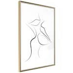 Poster Artgeist Affisch First Kiss