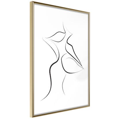 Poster Artgeist Affisch First Kiss