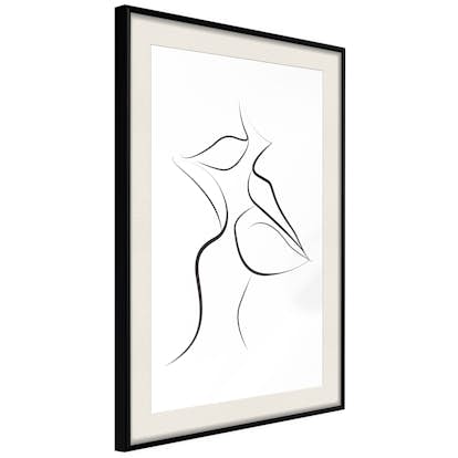 Poster Artgeist Affisch First Kiss