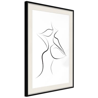 Poster Artgeist Affisch First Kiss