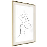 Poster Artgeist Affisch First Kiss