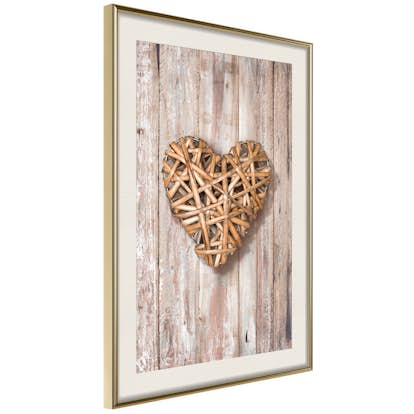 Poster Artgeist Affisch Hot Heart