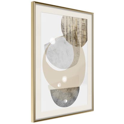 Poster Arkiio Affisch Beige Fusion