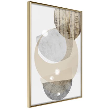 Poster Arkiio Affisch Beige Fusion