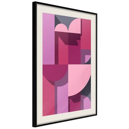 Poster Artgeist Affisch Abstract Home