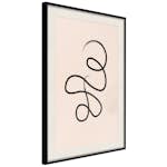 Poster Artgeist Affisch Thought Loop