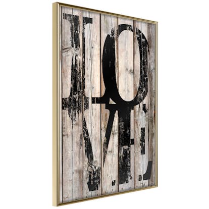 Poster Artgeist Affisch Retro Love