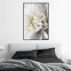 Poster Artgeist Affisch White Dahlia