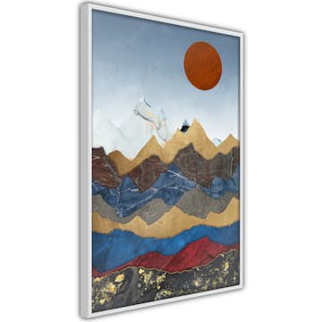 Poster Artgeist Affisch Colombia's Heart