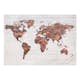 Fototapet Arkiio World Map: Brick Wall