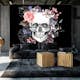 Fototapet Arkiio Skull And Flowers