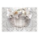 Fototapet Arkiio Lilies And Wooden Background