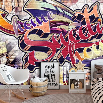 Fototapet Arkiio Självhäftande Cool Graffiti