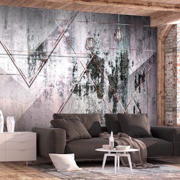 Fototapet Arkiio Självhäftande Geometric Wall