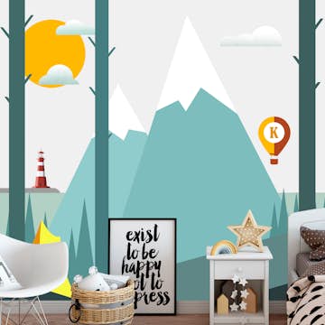 Fototapet Arkiio Självhäftande On The Camping