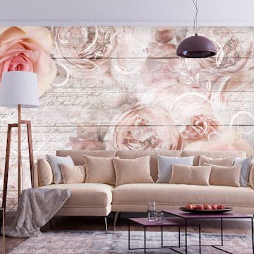 Fototapet Arkiio Rose Work Självhäftande