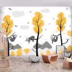 Fototapet Arkiio Cute Sloths