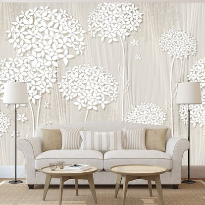 Fototapet Arkiio Creamy Daintiness