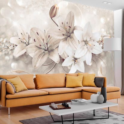 Fototapet Arkiio Diamond Lilies