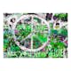 Fototapet Arkiio Green Graffiti