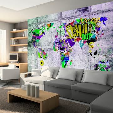 Fototapet Arkiio Självhäftande Borders Of Colors