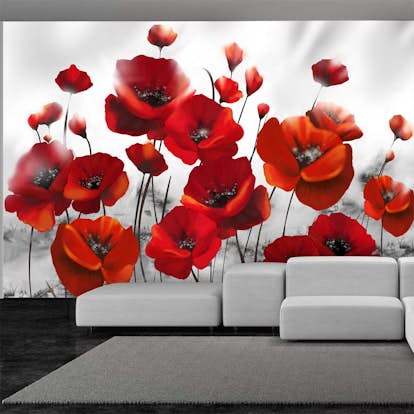 Fototapet Arkiio Poppies In The Moonlight