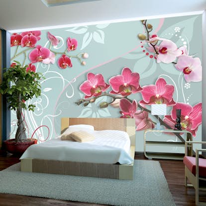 Fototapet Arkiio Pink Orchids Variation II