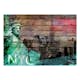 Fototapet Arkiio Nyc Symbols