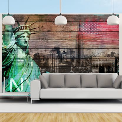 Fototapet Arkiio Nyc Symbols