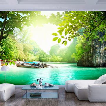 Fototapet Arkiio Självhäftande Heavenly Landing