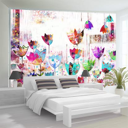 Fototapet Arkiio Colorful Tulips