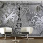 Fototapet Arkiio Vintage Paris Silver