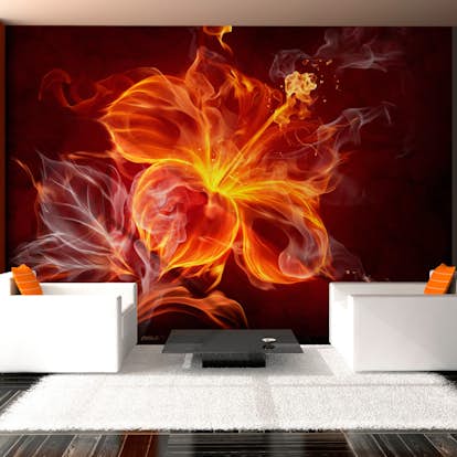 Fototapet Arkiio Fiery Flower