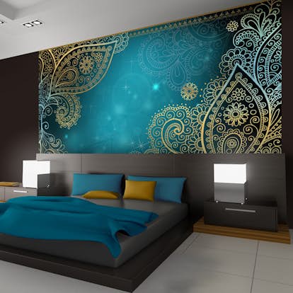 Fototapet Arkiio Självhäftande Oriental Wings