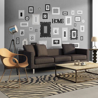 Fototapet Arkiio Wall Full Of Frames