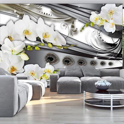 Fototapet Arkiio Orchids & Jewelry