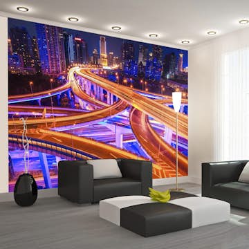 Fototapet Arkiio Spiderweb Of Roads