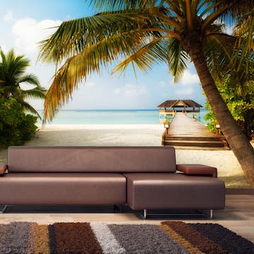 Fototapet Arkiio Självhäftande Paradise Beach