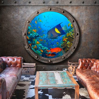 Fototapet Arkiio Submarine Window