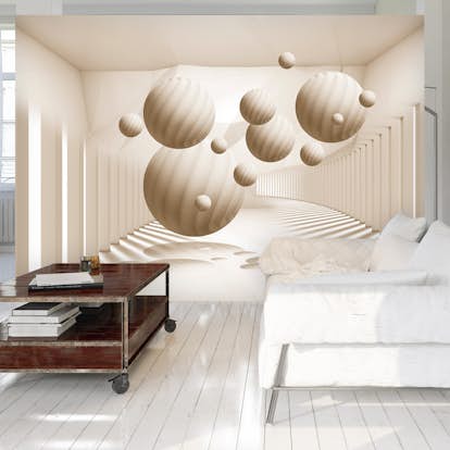 Fototapet Arkiio Beige Balls