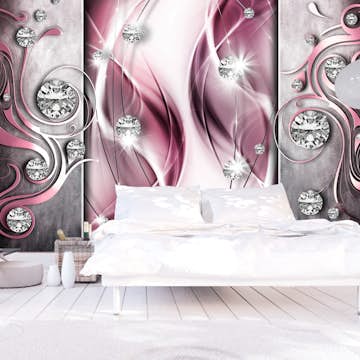 Fototapet Arkiio Pink And Diamonds