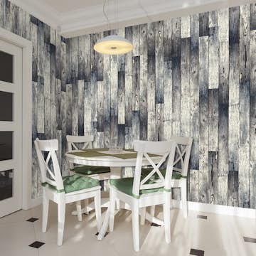 Fototapet Arkiio Wooden floor gradient 50x1000 cm