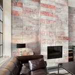 Fototapet Arkiio Orange marble 50x1000 cm