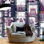 Fototapet Arkiio NY Urban Collage 50x1000 cm