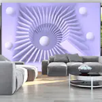 Fototapet Arkiio Självhäftande Lavender Maze