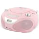 Boombox Champion CD/Radio/MP3/USB Pink