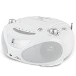 Boombox Champion CD/Radio/MP3/USB White